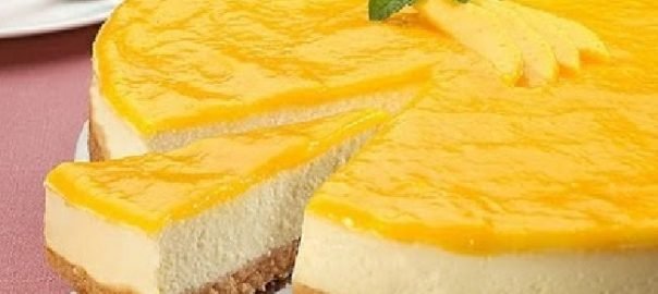 Bolo Mousse de Pêssego