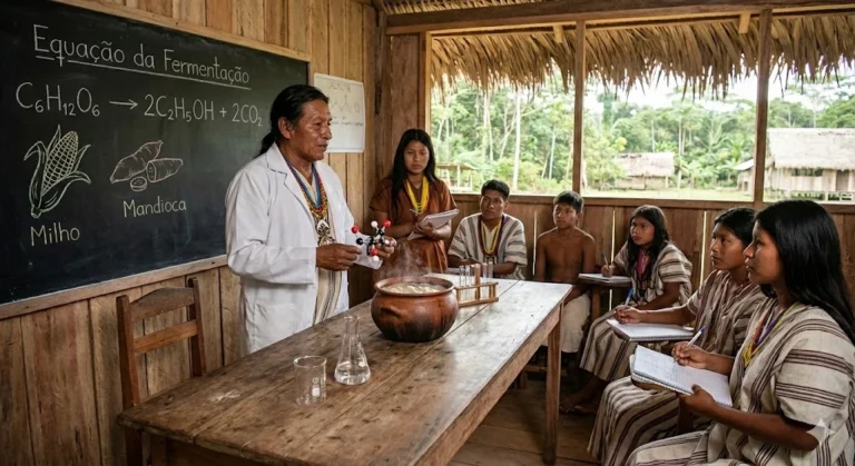 A Fermentação do Caxixi no Ensino de Química em Escolas Indígenas 