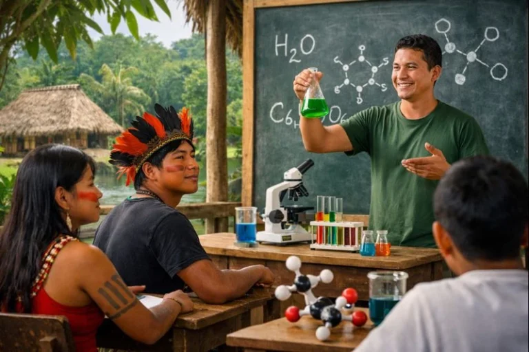 Desafios e Estratégias para o Ensino de Química em Escolas Indígenas no Amapá Como tornar o ensino de Química mais significativo em contextos interculturais