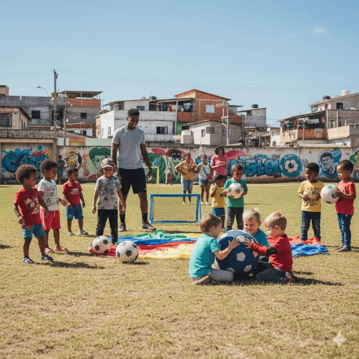 O papel do futebol como fator de desenvolvimento infantil