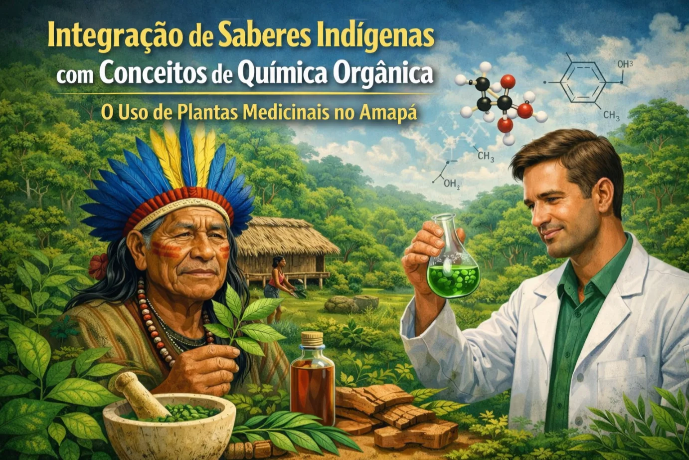 Integração de Saberes Indígenas com Conceitos de Química Orgânica: Exemplos  do Uso de Plantas Medicinais no Amapá 